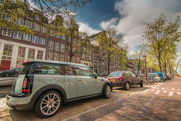 Auto van de baas geen taxi